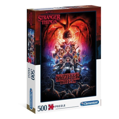 Clementoni Stranger Things Puzzle 500 Parça