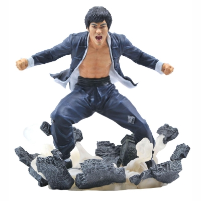 Diamond Gallery Bruce Lee - Earth PVC Statue Heykel (23cm)