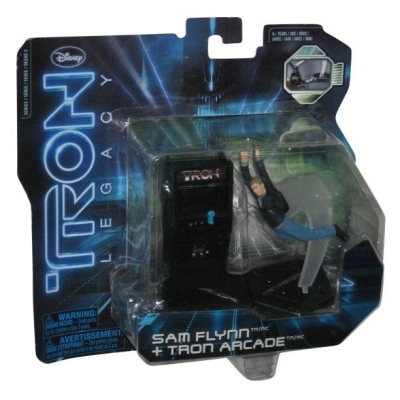 Disney Tron Legacy Sam Flynn + Tron Arcade Action Figüre