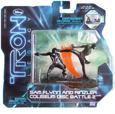 Disney Tron Legacy Sam Flynn + Rinzler Coliseum Dicc Battle 2