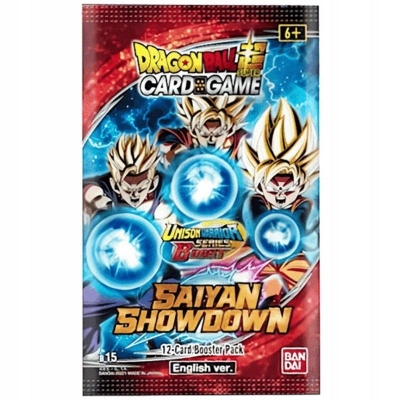 Dragon Ball Super Card Game Saiyan Showdown Booster Pack