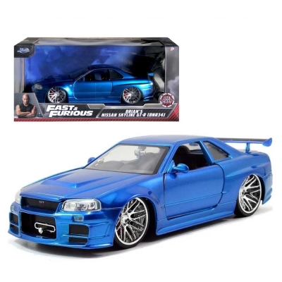 Jada Hızlı Ve Öfkeli Fast And Furious Brian's Nissan Skyline Gt-R 1/24