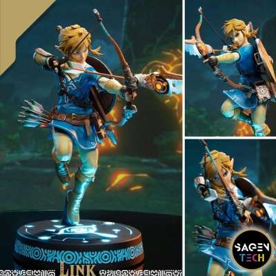 First 4 Figures The Legend Of Zelda - Breath Of The Wild Link With Bow Collector's Edition Pvc Statu