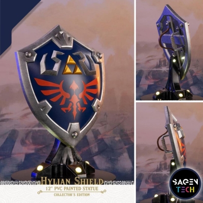 First 4 Figures The Legend Of Zelda Breath Of The Wild – Hylian Shield Collector's Pvc Statue 29cm