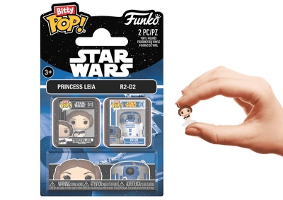 Funko Bitty Pop 2-Pack Disney Star Wars - Leia & R2d2