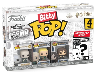 Funko Bitty Pop 4'lü Paket Harry Potter - Voldemort, Draco Malfoy, Bellatrix
