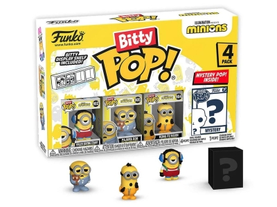 Funko Bitty Pop 4'lü Paket Minions - Roller Skating Stuart