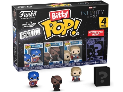 Funko Bitty Pop 4-Pack Marvel The Infinity Saga -Captain America