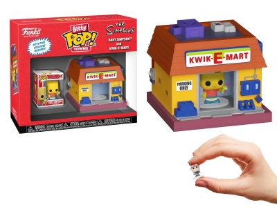 Funko Bitty Pop Towns The Simpsons - Bart Simpson And Kwik-E-Mart