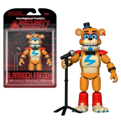 Funko Friday Night At Freddys Security Breach Glamrock Freddy Action Figür