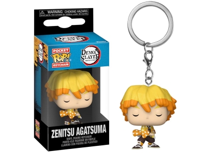 Funko Pocket Pop: Demon Slayer: Kimetsu No Yaiba - Zenitsu Agatsuma Anahtarlık