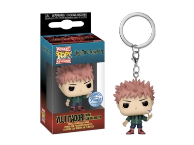 Funko Pocket Pop Jujutsu Kaisen - Yuji Itadori With Sukuna Mouth Special Edition Anahtarlık