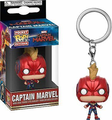 Funko Pocket Pop Marvel Captain Marvel Masked Anahtarlık