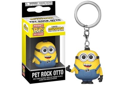 Funko Pocket Pop Minions The Rise Of Gru - Pet Rock Otto Anahtarlık