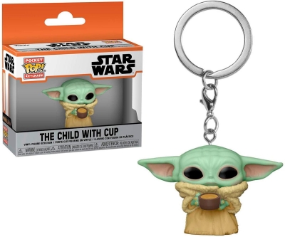 Funko Pocket Pop Star Wars The Child With Cup Anahtarlık