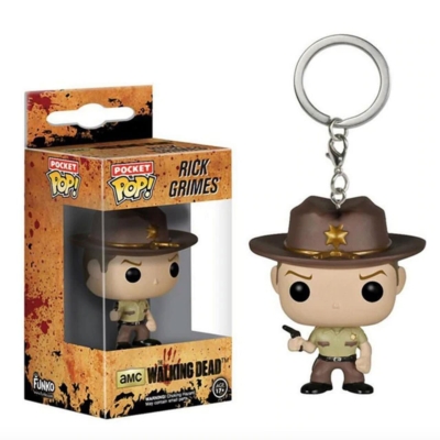 FUNKO POCKET POP WALKING DEAD Rick Grimes ANAHTARLıK