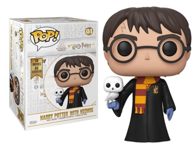 Funko Pop 18 Inch Harry Potter With Hedwig 46cm Dev Boyut