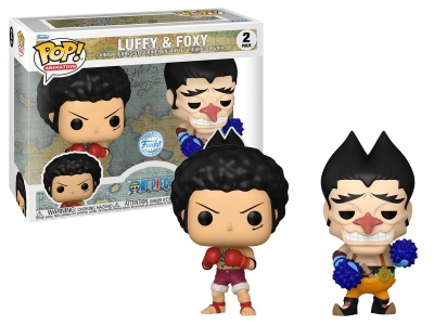Funko Pop 2'li Paket One Piece - Monkey D.Luffy & Foxy Chase Limited Edition