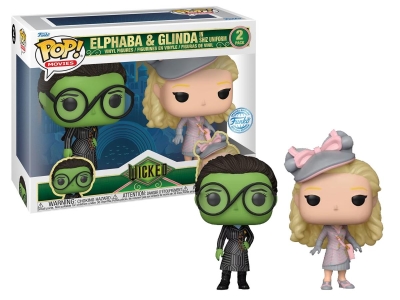 Funko Pop 2-Pack Movies Wicked - Elphaba & Glinda İn Shiz Uniform Special Edition