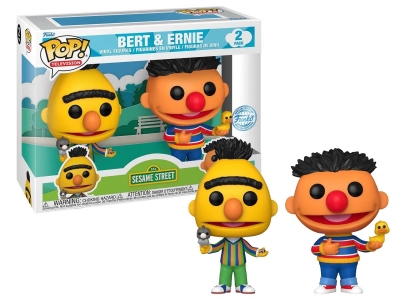 Funko Pop 2-Pack Television Sesame Street 123 -Bert & Ernie Special Edition