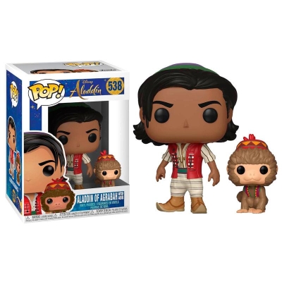 Funko Pop Aladdin Of Agrabah With Abu Figürü