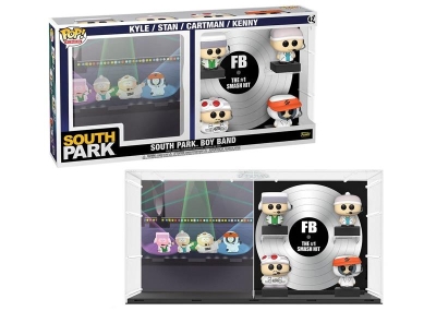 Funko Pop Albums Deluxe South Park Boy Band - Kyle / Stan / Cartman / Kenny Boyband The No:1