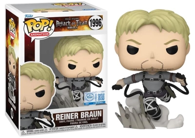 Funko Pop Animation Attack On Titan - Reiner (special Edition) No:1996