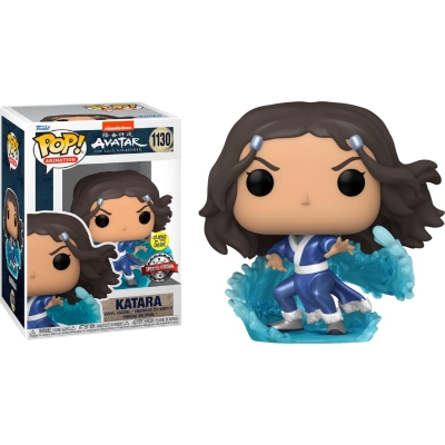 Funko Pop Animation: Avatar The Last Airbender - Katara (Metalik) Glow Special Edition No:1130
