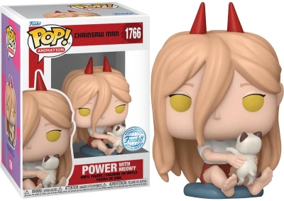 Funko Pop Animation Chainsaw Man - Power With Meowy (special Edition)* No:1766