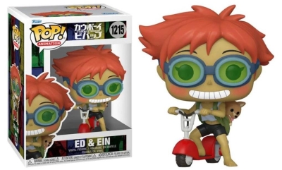 Funko Pop Animation: Cowboy Bebop S3 - Ed & Ein (on Scooter) No:1215