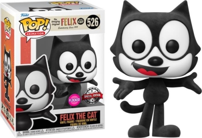 Funko Pop Animation: Felix The Cat Flocked Special Edition No:526