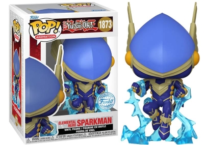 Funko Pop Animation Yu-Gi-Oh - Elemental Hero Sparkman Special Edition No:1873