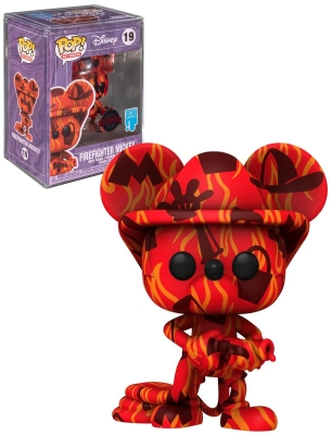 Funko Pop Artist Series: Mickey- Firefighter Mickey + Sert Koruma Kabı