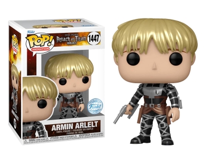 Funko Pop Attack On Titan S4 - Armin Arlert Metallic Special Edition No:1447
