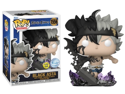 Funko Pop Black Clover - Black Asta Glows İn The Dark Special Edition No:1556