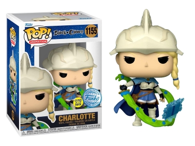 Funko Pop Black Clover S1 - Charlotte (Charla) (Glows İn The Dark) Special Edition No:1155