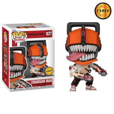 Funko Pop Chainsaw Man - Chainsaw Man Chase Limited Edition No:1677