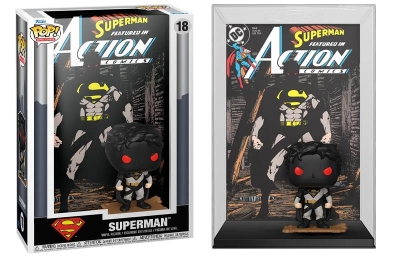 Funko Pop Comic Covers Dc - Superman Action Comics No:18