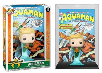 Funko Pop Comic Covers Dc Super Heroes - Aquaman No:13