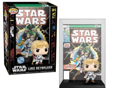 Funko Pop Comic Covers: Disney Star Wars - Luke Skywalker Special Edition No:01 Bobble-Head