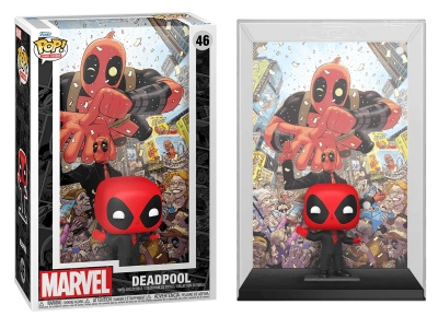 Funko Pop Comic Covers Marvel Deadpool 2025 - Deadpool İn Black Suit No:46