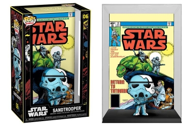 Funko Pop Comic Covers Star Wars Comic Book - Sandtrooper 1977 No:06 Bobble-Head