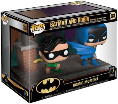Funko Pop Comic Moments 80th Batman And Robin New Look