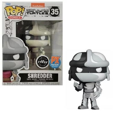 Funko Pop Comics: Teenage Mutant Ninja Turtles - Shredder PX Previews Exclusive Chase No:35