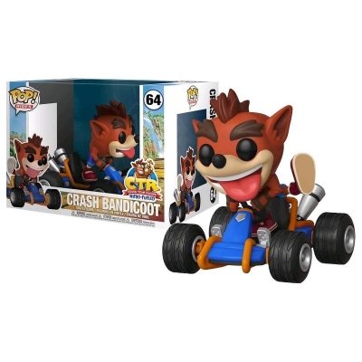 Funko Pop Crash Bandicoot Ctr Crash Team Racing 15cm Figür