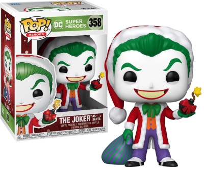 Funko Pop Dc Holiday The Joker As Santa Figürü