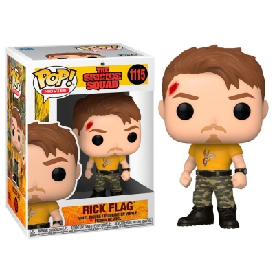 Funko Pop Dc The Suicide Squad - Rick Flag Figürü