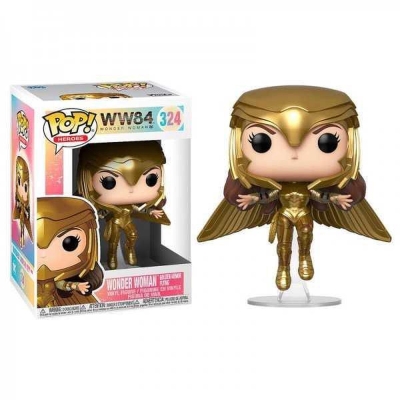 Funko Pop Dc Wonder Woman 1984 Gold Flying Figürü