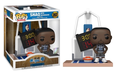Funko Pop Delux Nba Legends Sports - Shaq W/backboard No:207