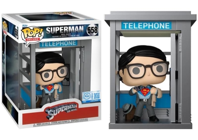 Funko Pop Deluxe Dc Comics - Superman (with Booth) (special Edition) No:558